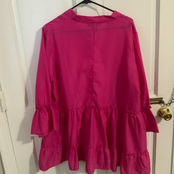 Pink Top with Ruffles - Picture 3 of 3